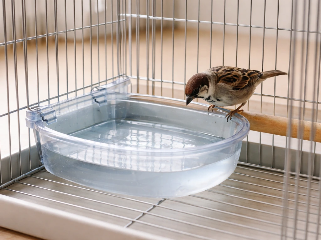 How to Put a Bird Bath in a Cage Safely and Cleanly