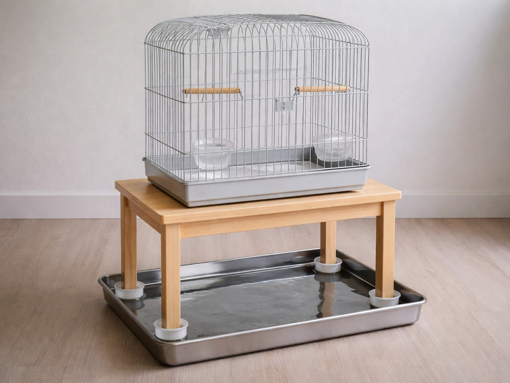 how to get rid of ants in bird cages