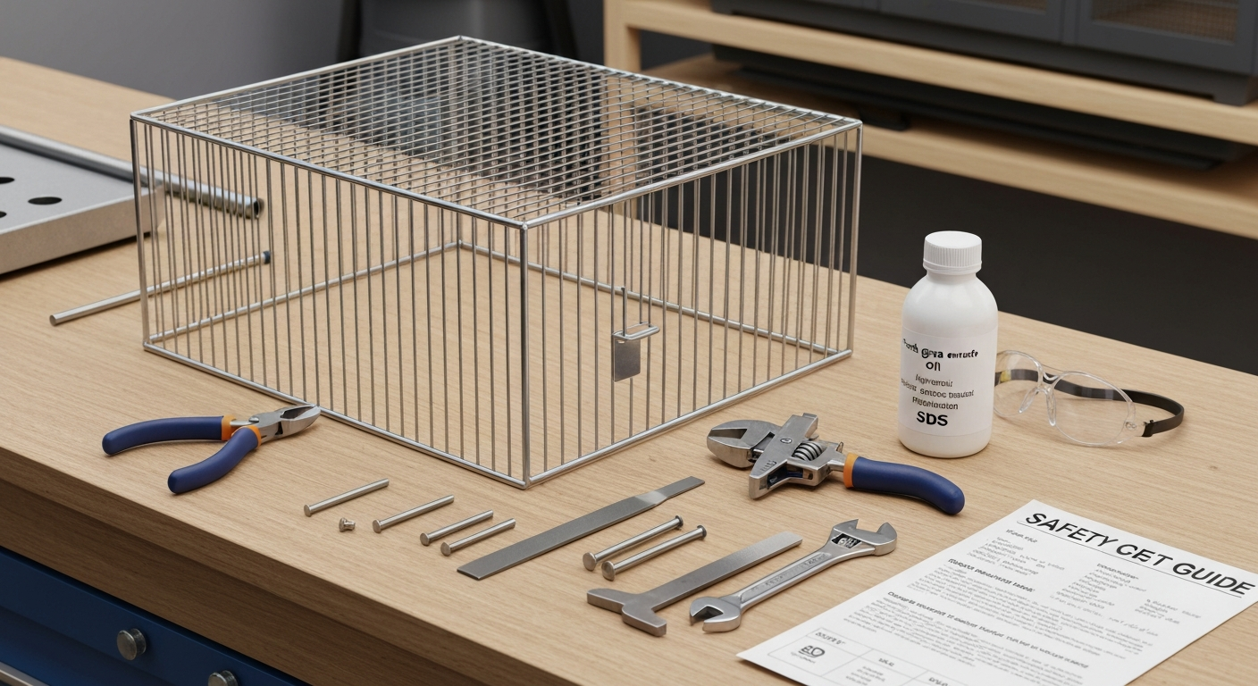how to fix a bird cage