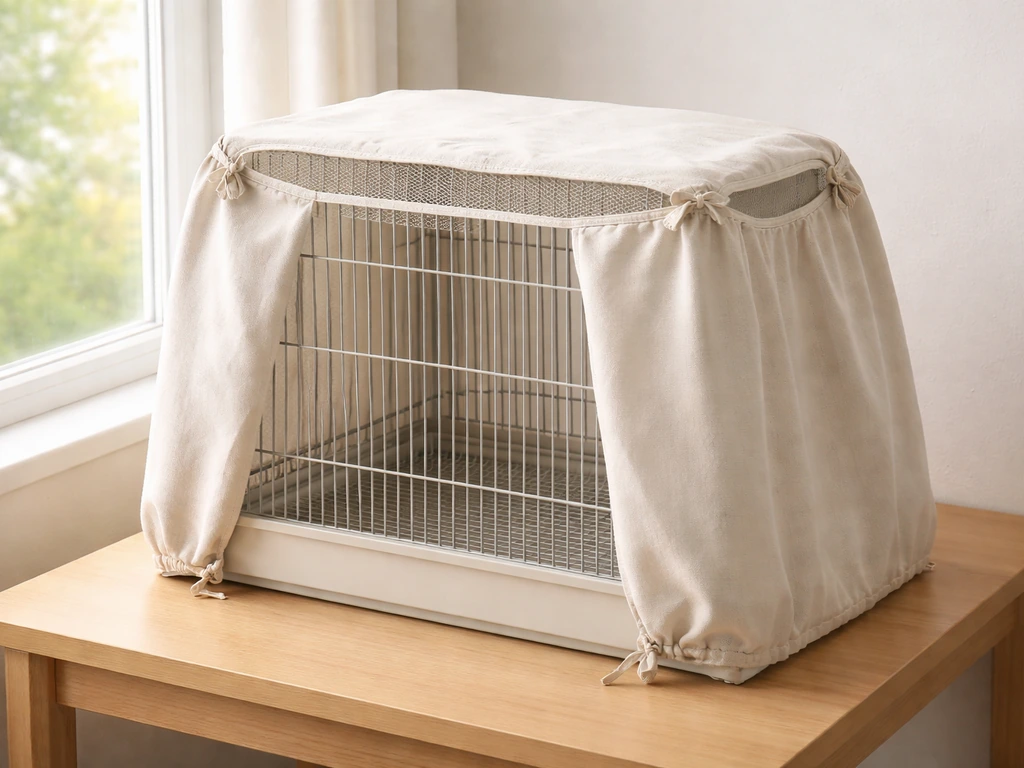 how to cover a bird cage