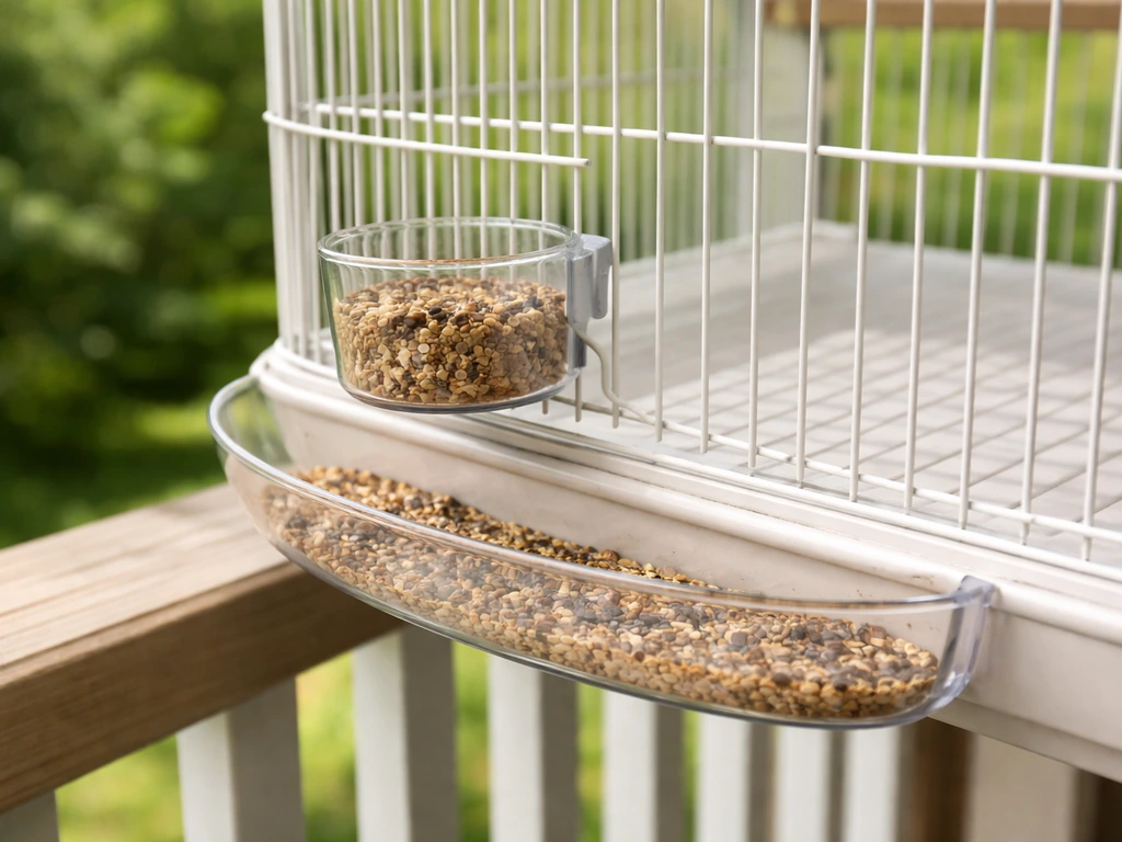 How to Keep Bird Seed in the Cage Without Spills